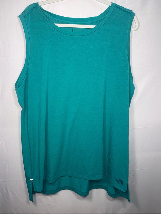 The North Face Tops - The North Face Women’s Logo Sleeveless Tank Top - Teal Size XXL